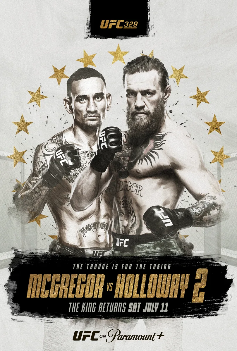 UFC 329 Key Art DV01